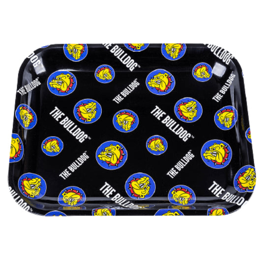 Bulldog Rolling Tray | Small Logo Medium sized |