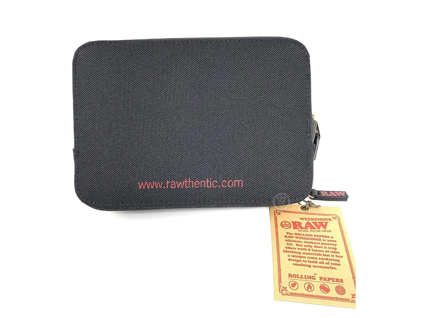 RAW Black Weekender Smell Proof Smokers Pouch