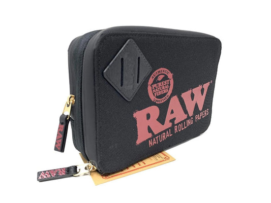 RAW Black Weekender Smell Proof Smokers Pouch