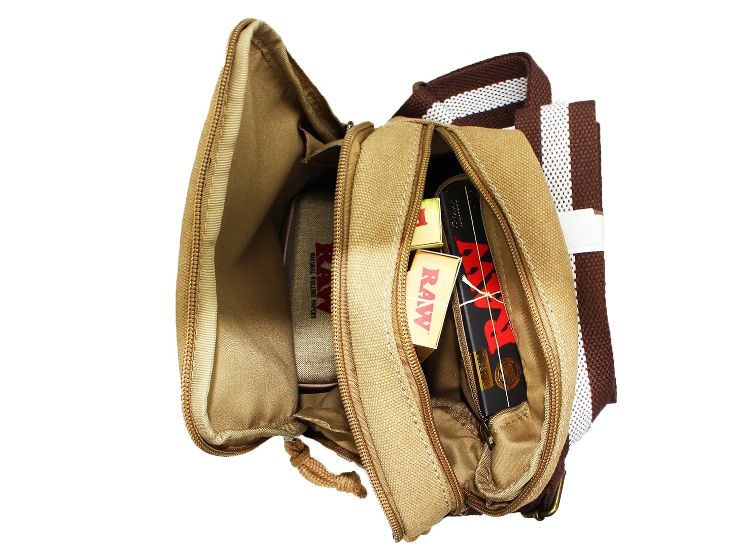 RAW Brown Shoulder Bag