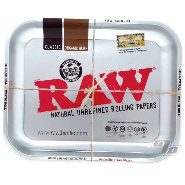 RAW Metal Rolling Tray  | Large |